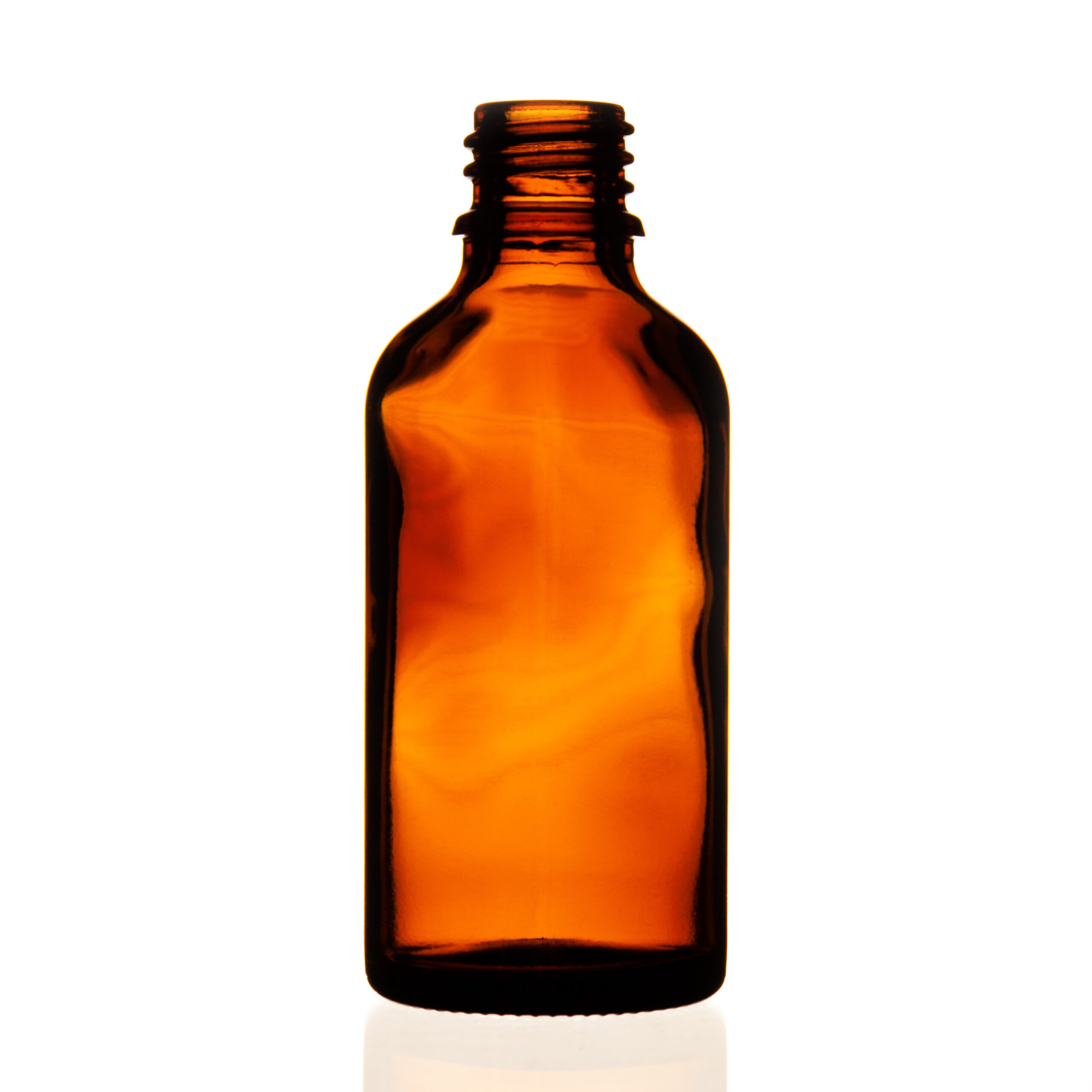 Type III DIN 18 topaz glass bottle 30ml